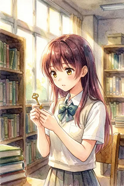 図書館の 小さい 鍵 封面